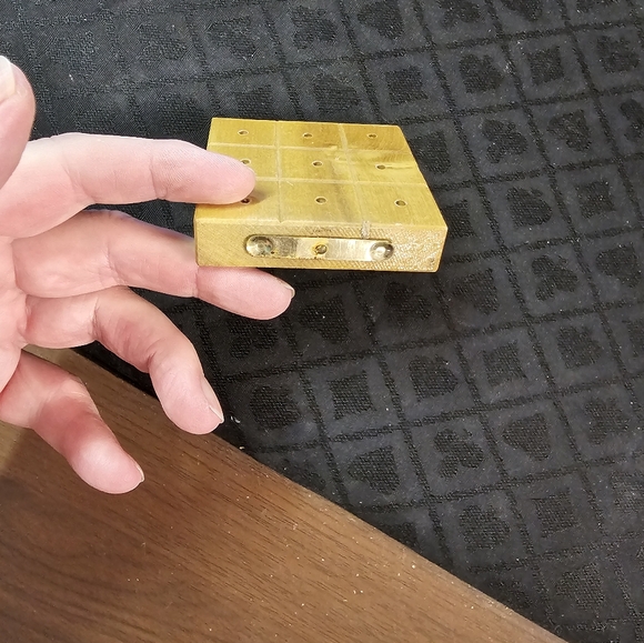 1960's Shackman Wooden Tic-Tac-Toe - Picture 2 of 3